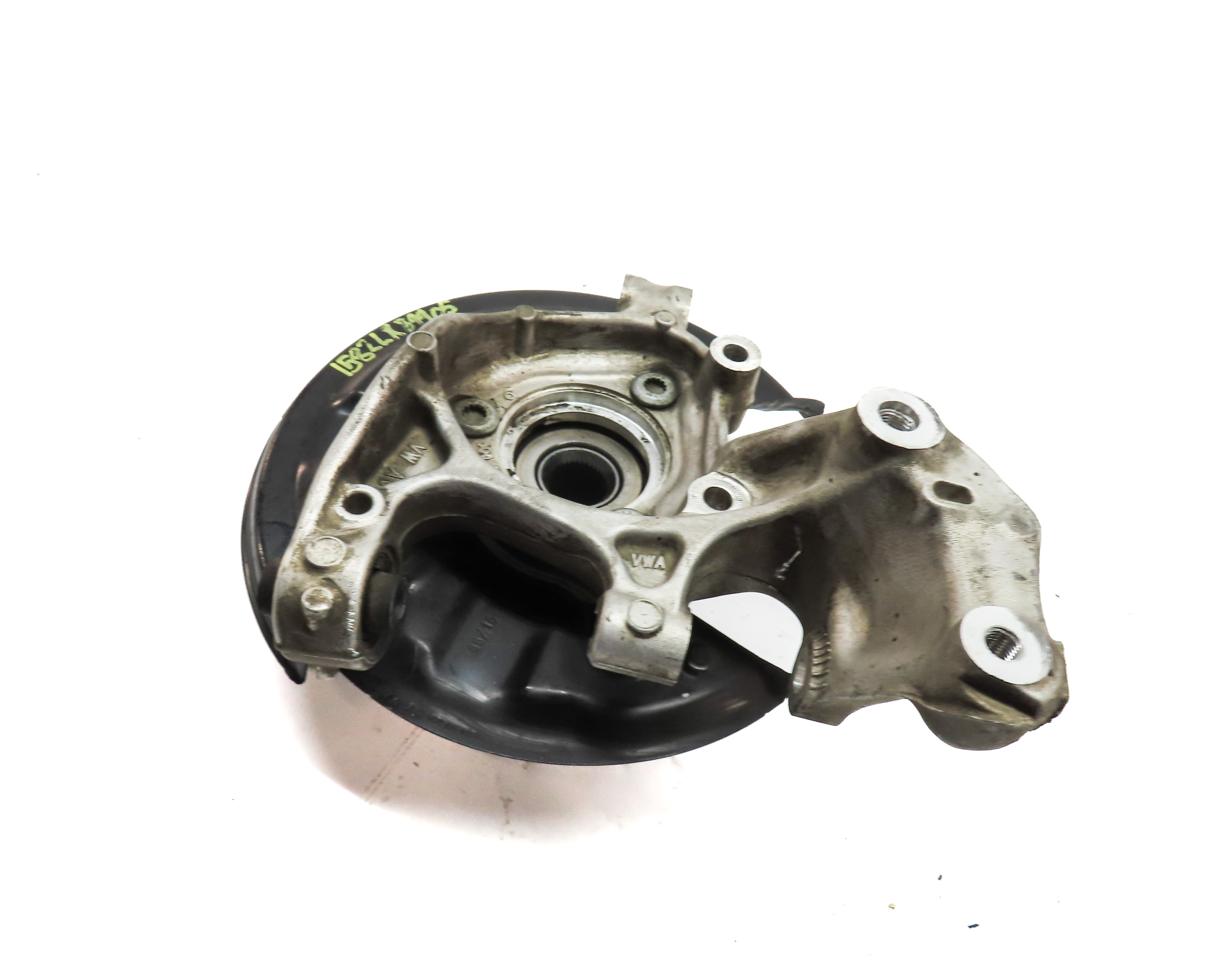 15-19 VW GOLF / AUDI A3 S3 RS3 (8V) AWD - LEFT REAR SPINDLE KNUCKLE WHEEL HUB — exact item pictured